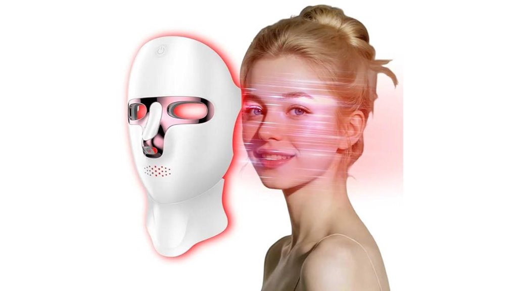 seven in one red light mask