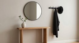 simple effective entryway organization