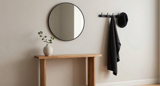 simple effective entryway organization