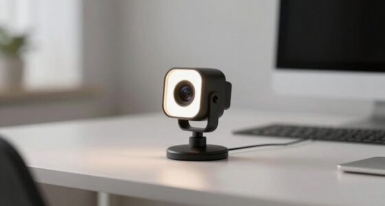 simple webcam lighting setup