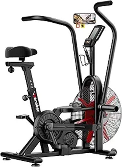 smart exercise bike connectivity