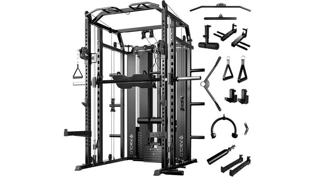 smith machine power cage