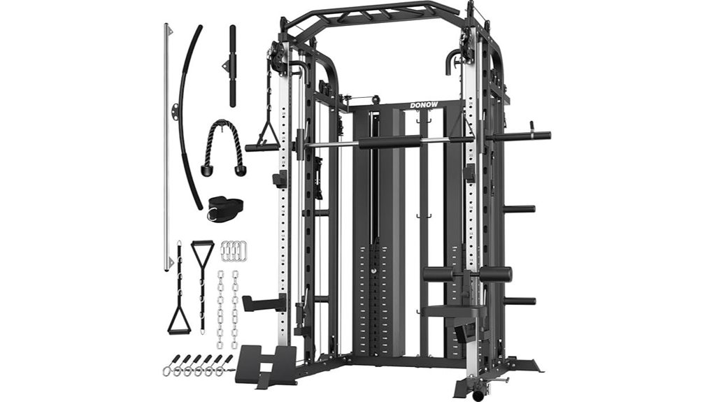 smith machine with weights