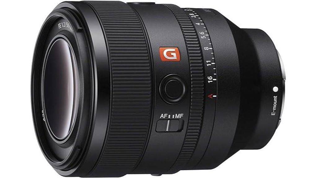 sony 50mm f 1 2 lens