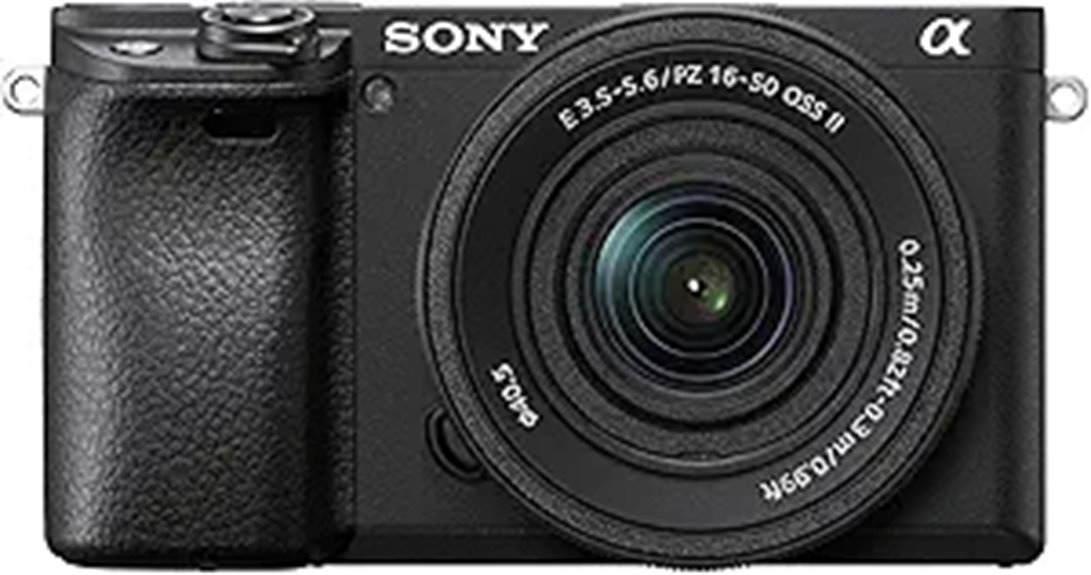 sony a6400 with lens