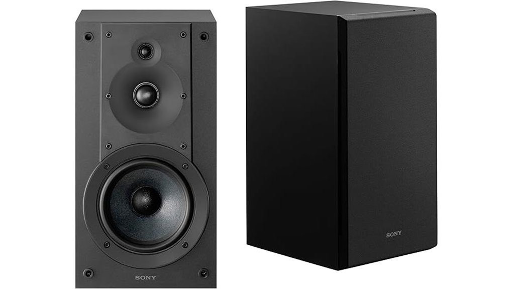 sony bookshelf speaker pair