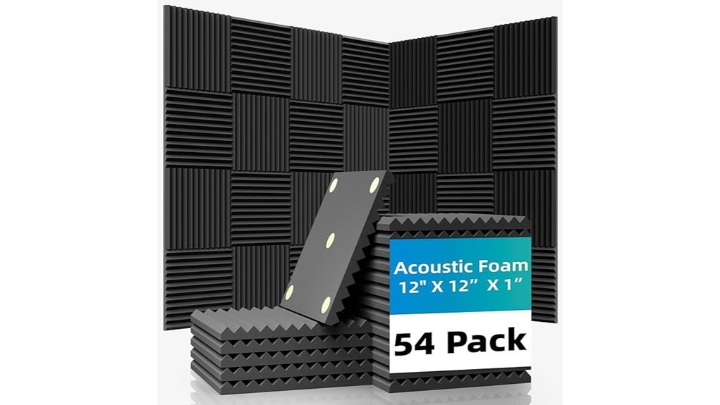soundproof foam panels pack