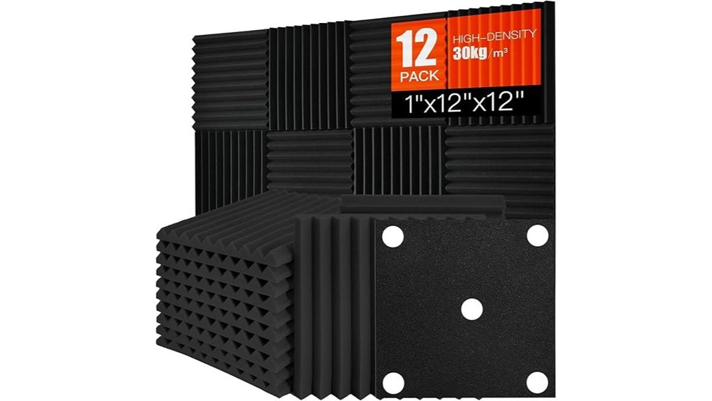 soundproofing foam panel pack