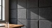 soundproofing or aesthetic enhancement