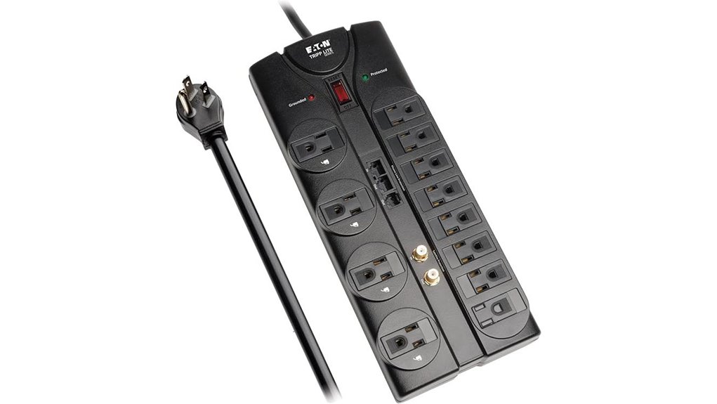 surge protector with outlets