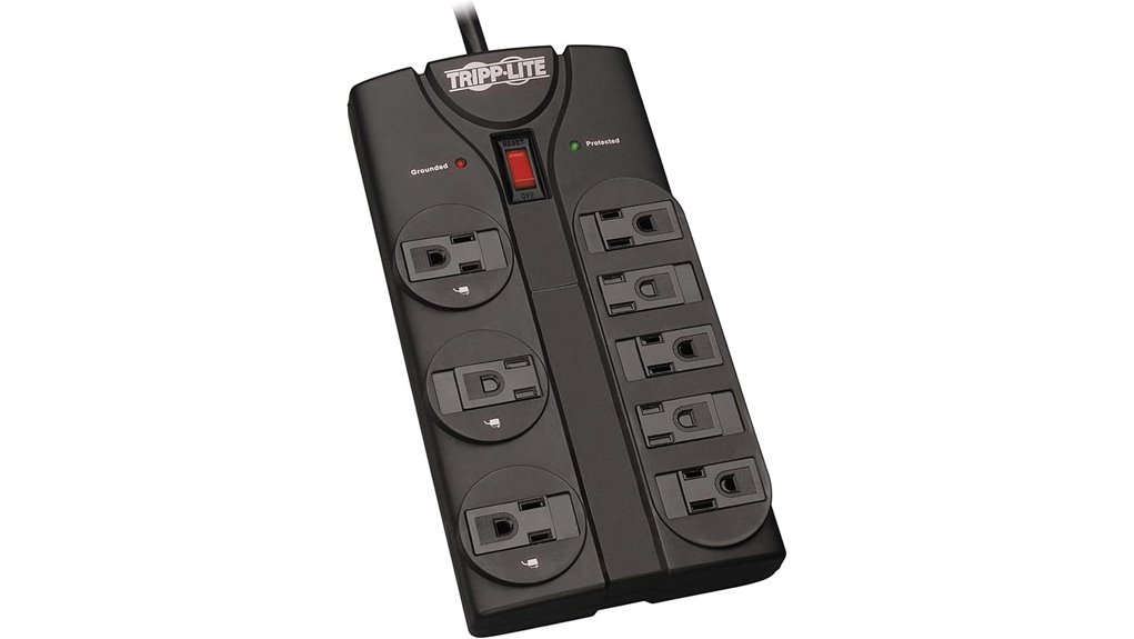 surge protector with outlets