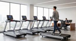 tall users under desk treadmill options