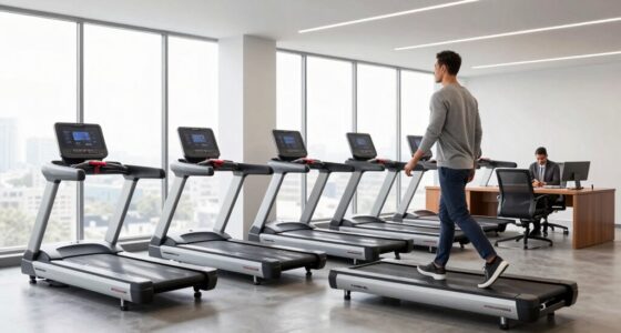 tall users under desk treadmill options