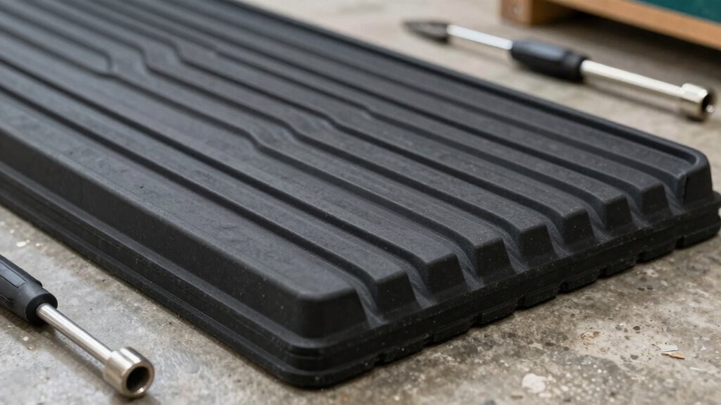 thicker mats enhance comfort