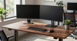 top dual monitor desks