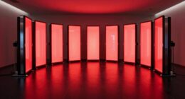top full body red light panels