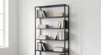 top minimalist tall bookshelves