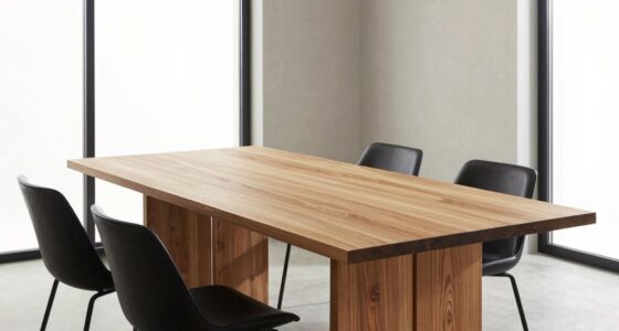 top minimalist wood tables