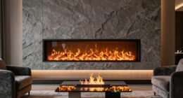 top modern electric fireplaces