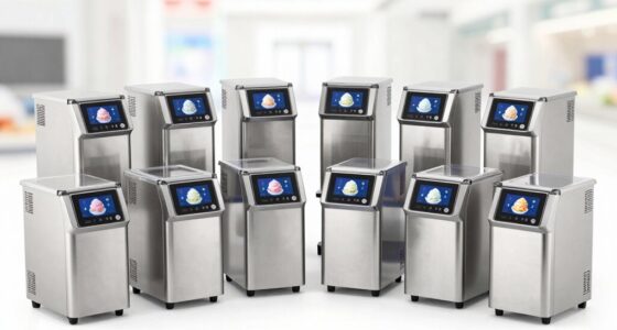 top self freezing ice cream makers