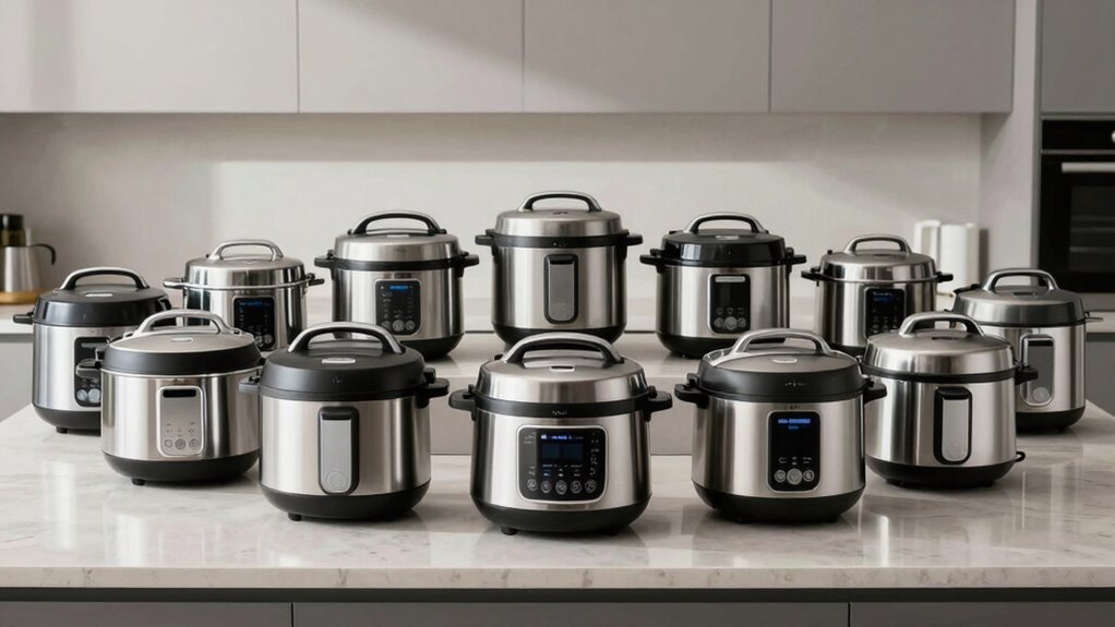 top stainless steel multicookers