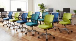 top standing desk saddle chairs