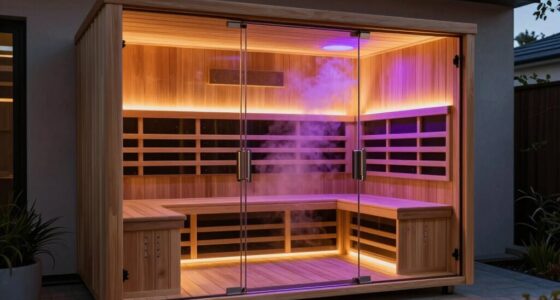 top two person infrared saunas