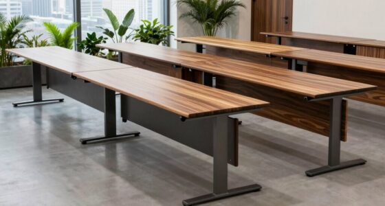 top wooden standing desks