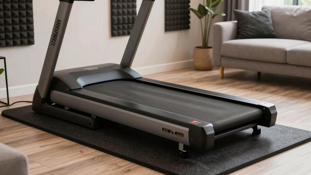 treadmill maintenance reduces noise