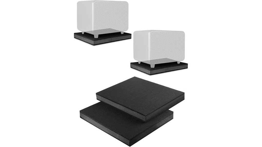 two pack monitor isolation pads