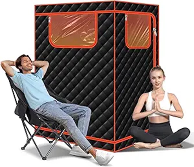 two person infrared sauna