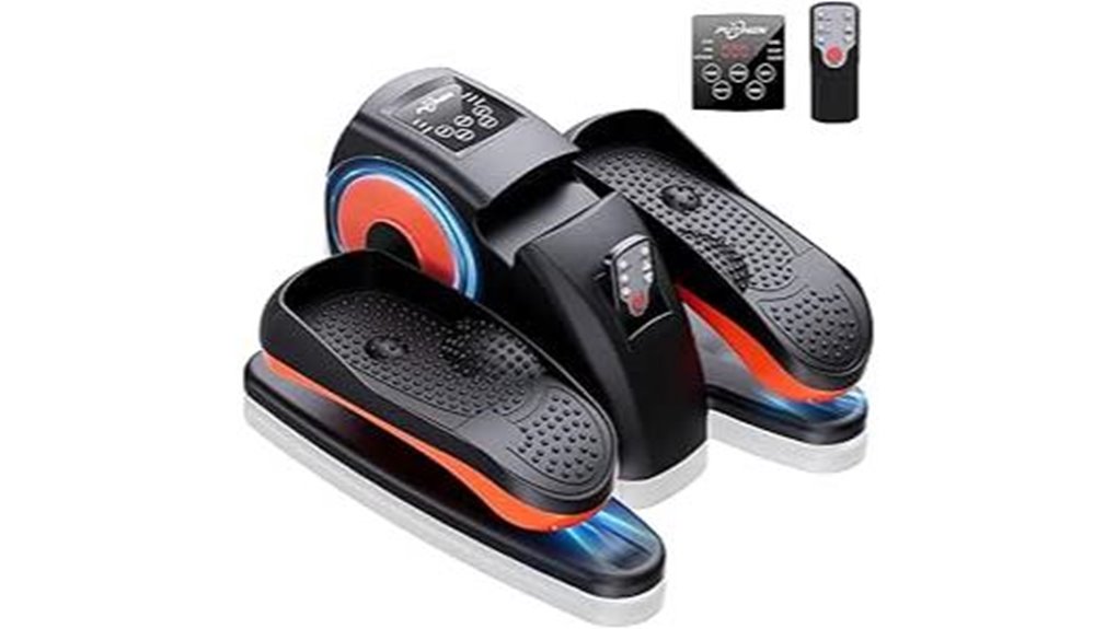 under desk elliptical remote