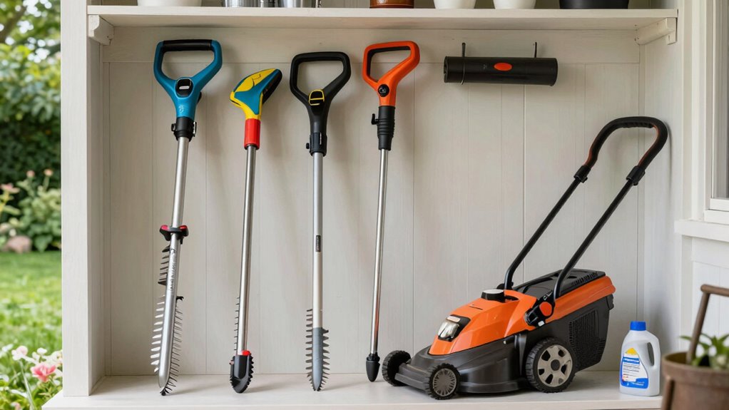 use quiet well maintained tools