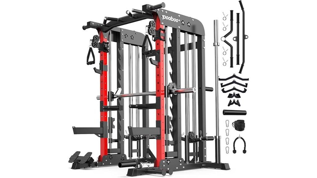 versatile fitness equipment cage