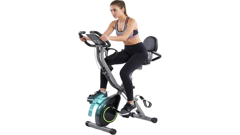 versatile foldable exercise bike