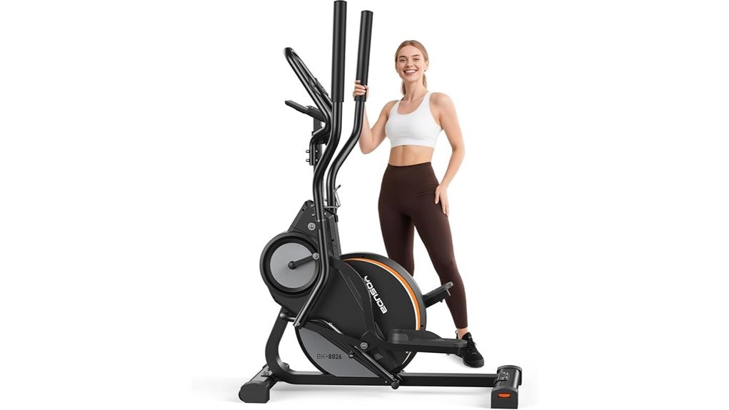 versatile incline elliptical trainer