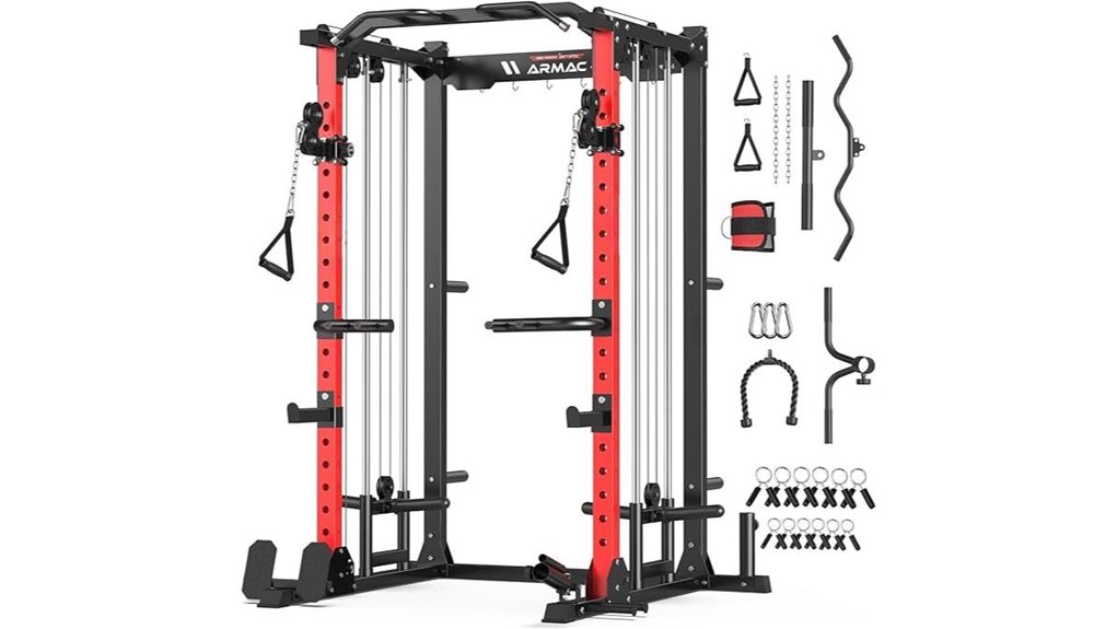 versatile power rack system