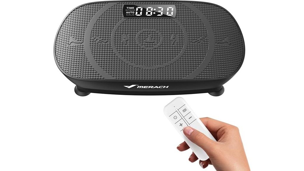 vibration plate calorie tracker