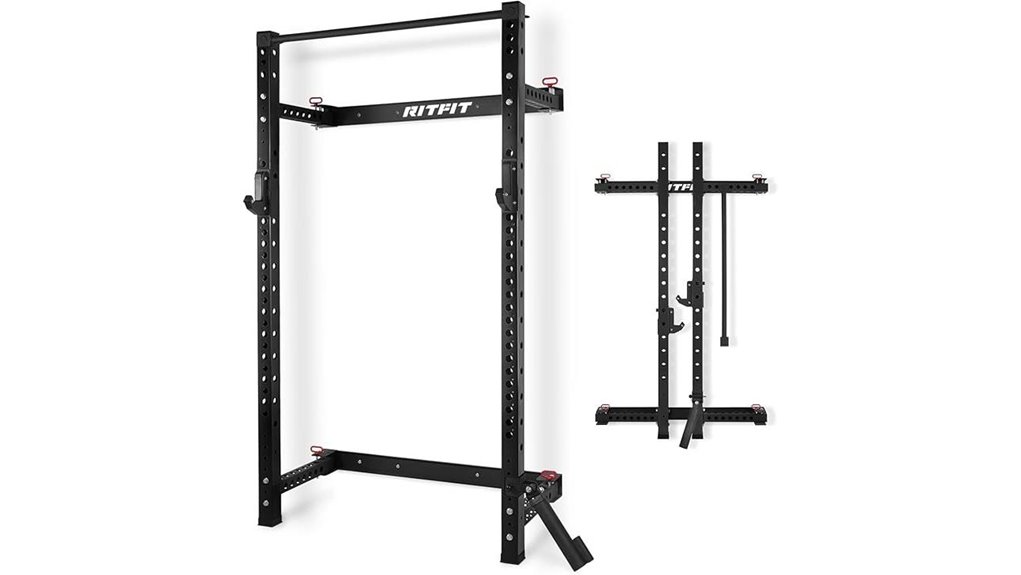 wall mounted squat rack