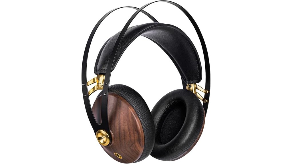 walnut headphones with mic