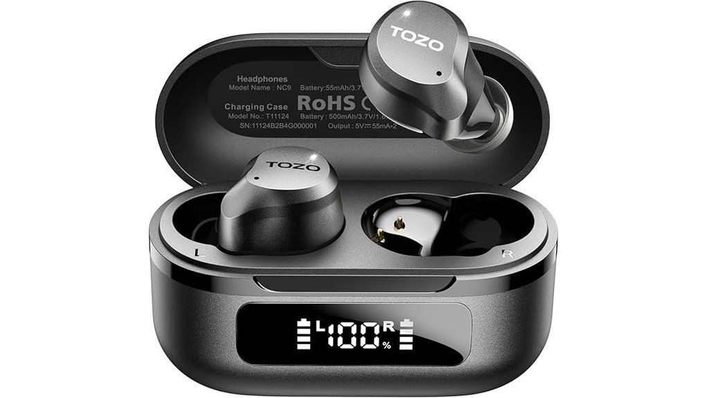 wireless noise cancelling earbuds