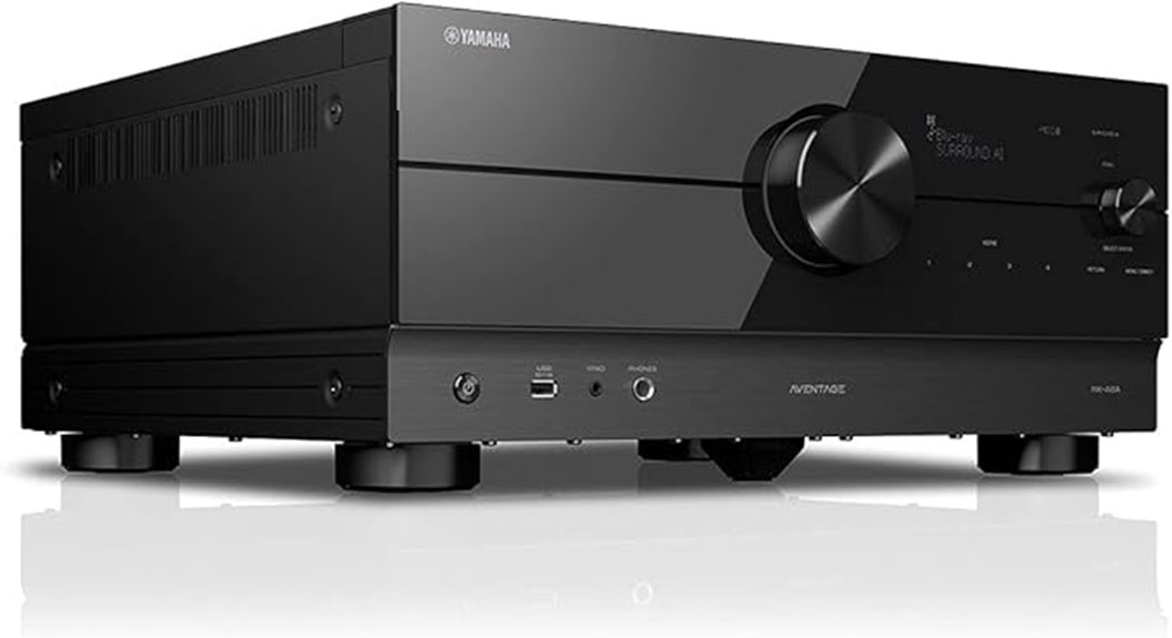 yamaha 9 2 channel av receiver