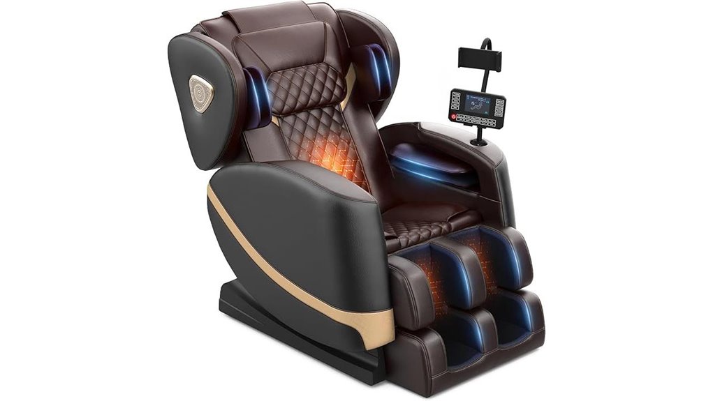 zero gravity heat massage