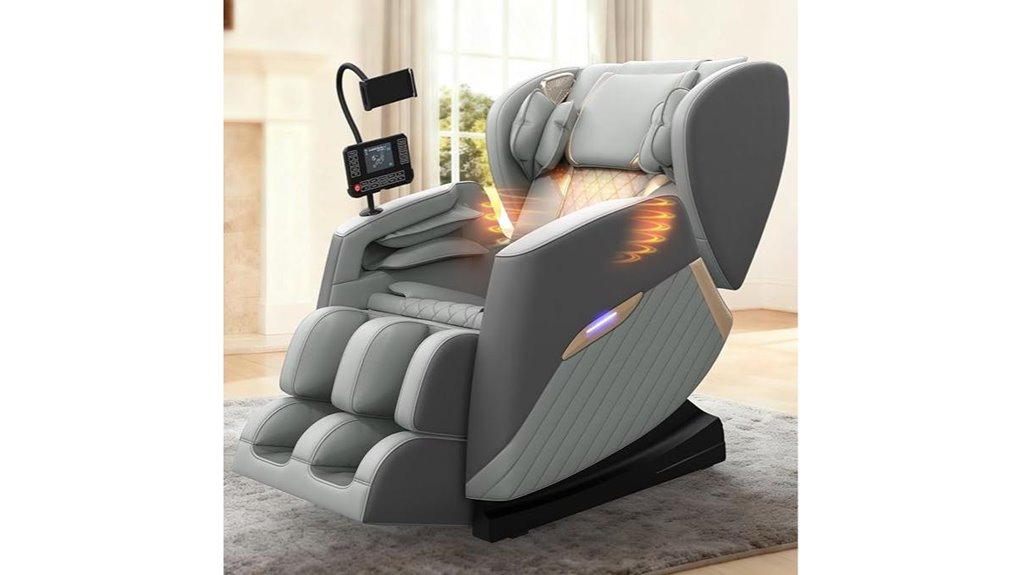 zero gravity massage with heat