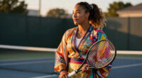 Naomi Osaka wows Wimbledon crowd with kimono-inspired outfit