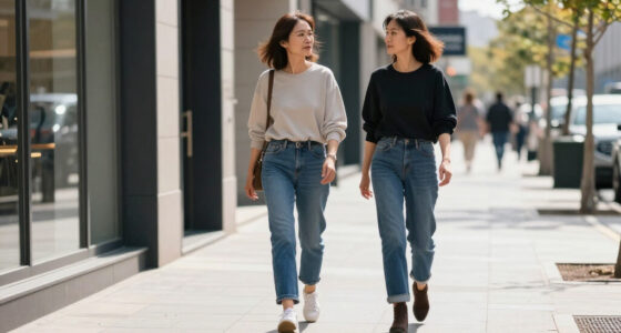 Not Trainers—The Coolest Women In Their 60S And 40S Are Wearing Straight-Leg Jeans With These Shoes Instead