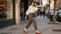 Busy Fashion People Know This Flat-Shoe Trend Makes Outfits Look Chicer When You're Already Late