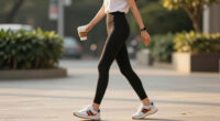 Hold The Sneakerinas—This Classic Trainer Trend Makes Leggings Look Far Chicer