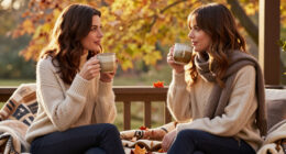 Anne Hathaway And Dakota Johnson Offer Two Takes On This Cozy Fall Silhouette