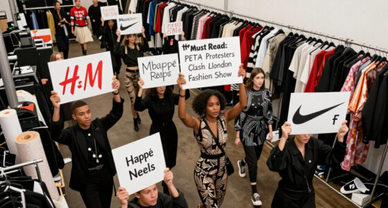 Must Read: PETA Protesters Crash H&M's London Fashion Show, Mbappé Leaves Nike For On As It Expands Into Soccer